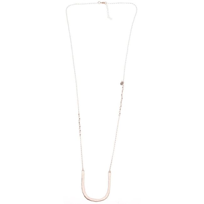 COLLAR LARGO COLGANTE METAL