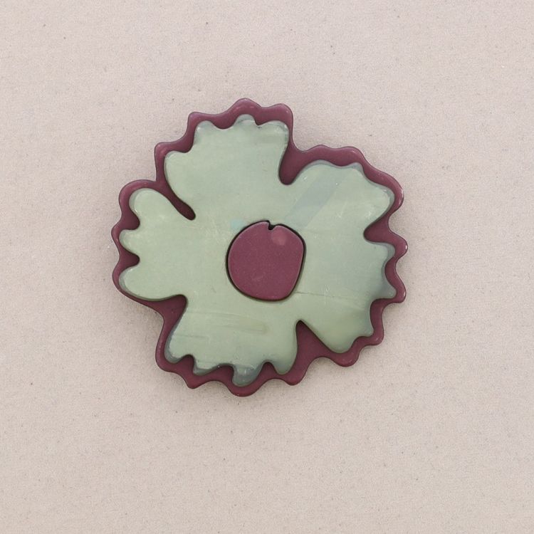 RESIN FLOWER BROOCH