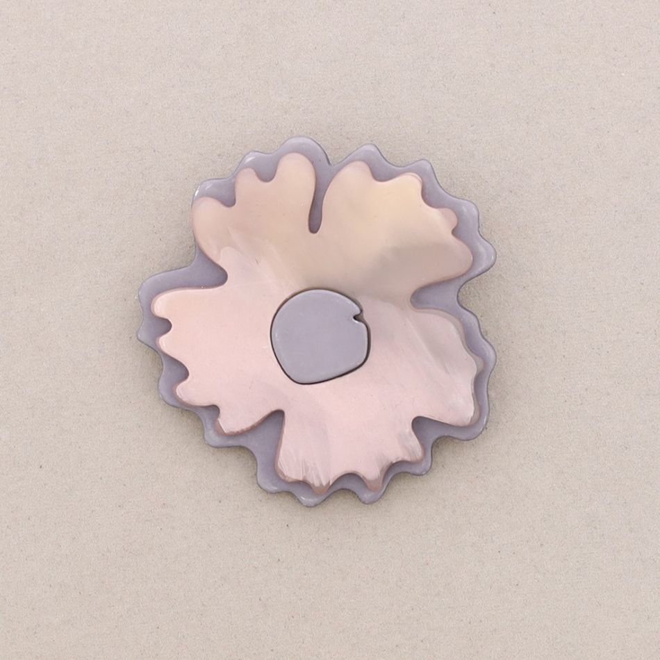 BROCHE FLOR RESINA