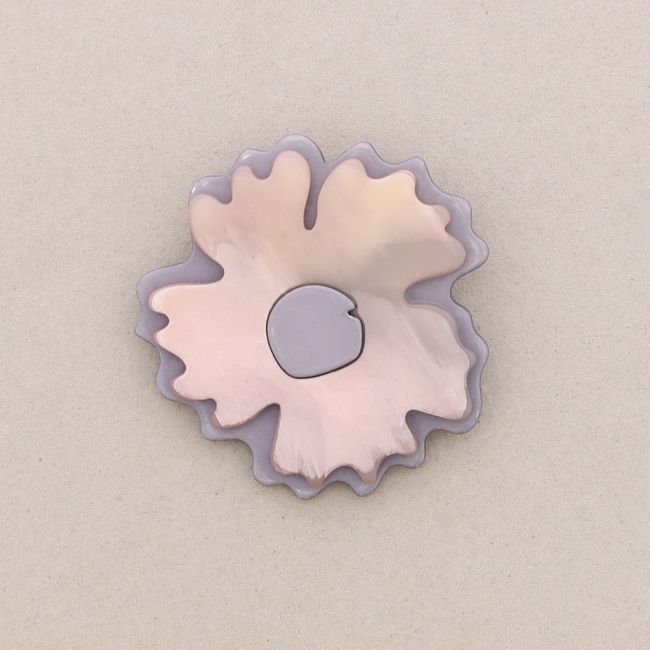 BROCHE FLOR RESINA