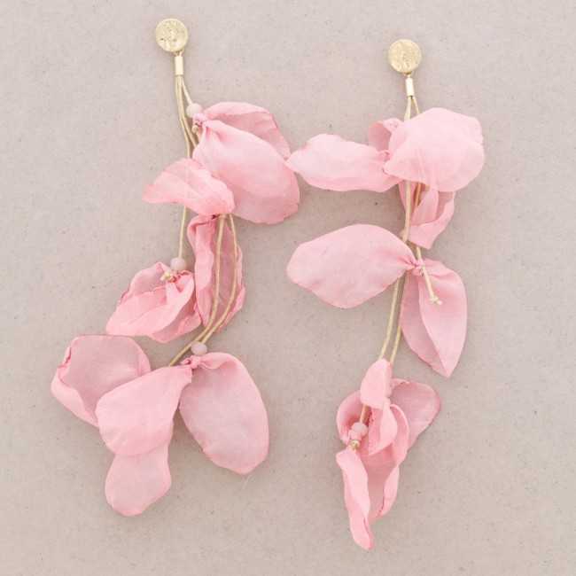 FLOWER PENDANT EARRINGS