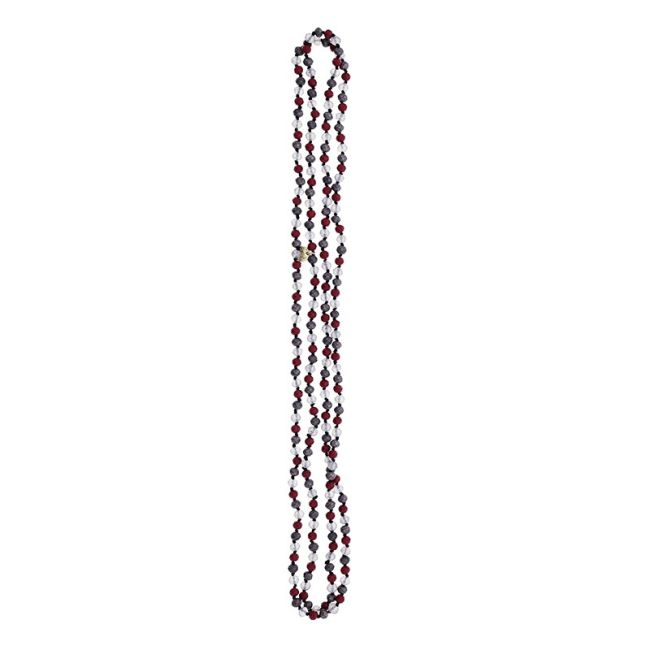 COLLAR LARGO CRISTALES FACETADOS 1.5M*6MM