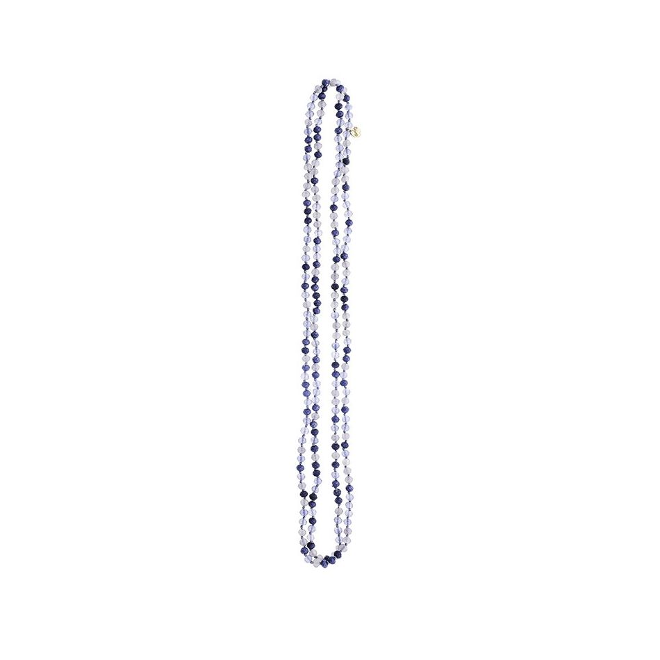 COLLAR LARGO CRISTALES FACETADOS 1.5M*6MM