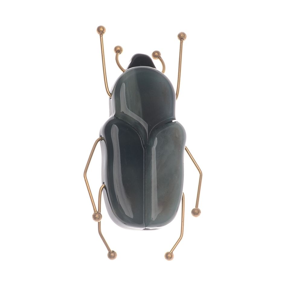 BROCHE INSECTO RESINA PATAS METAL