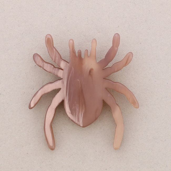 BROCHE ARAÑA RESINA