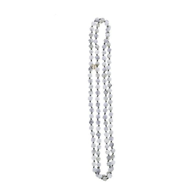 COLLAR LARGO PIEDRAS NATURALES 1.2M*8MM