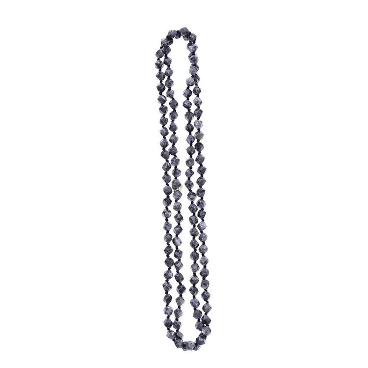 COLLAR LARGO PIEDRAS NATURALES 1.2M*8MM 2