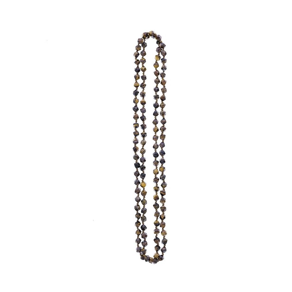 COLLAR LARGO PIEDRAS NATURALES 1.2M*8MM