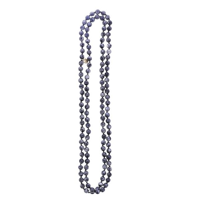 COLLAR LARGO PIEDRAS 1.2M*8MM