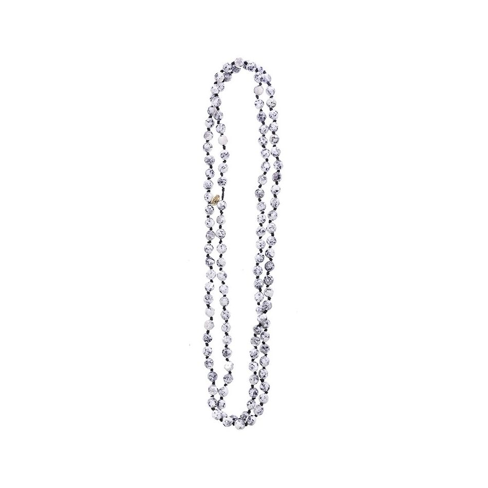 COLLAR LARGO PIEDRAS 1.2M*8MM