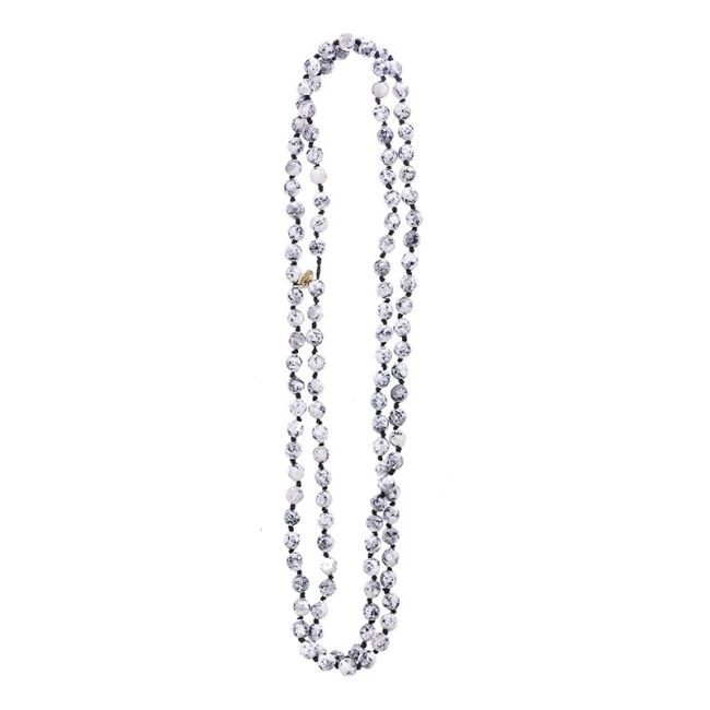 LONG STONE NECKLACE 1.2M*8MM
