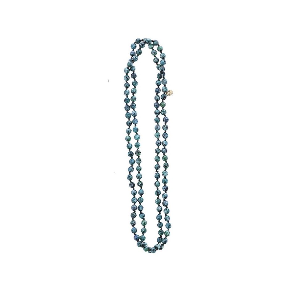 COLLAR LARGO PIEDRAS 1.2M*8MM