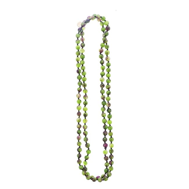 LONG STONE NECKLACE 1.2M*8MM