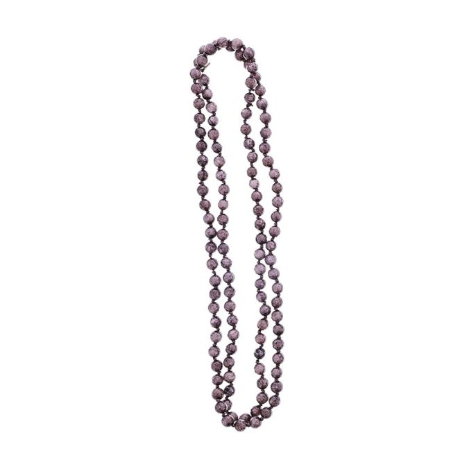 COLLAR LARGO PIEDRAS 1.2M*8MM