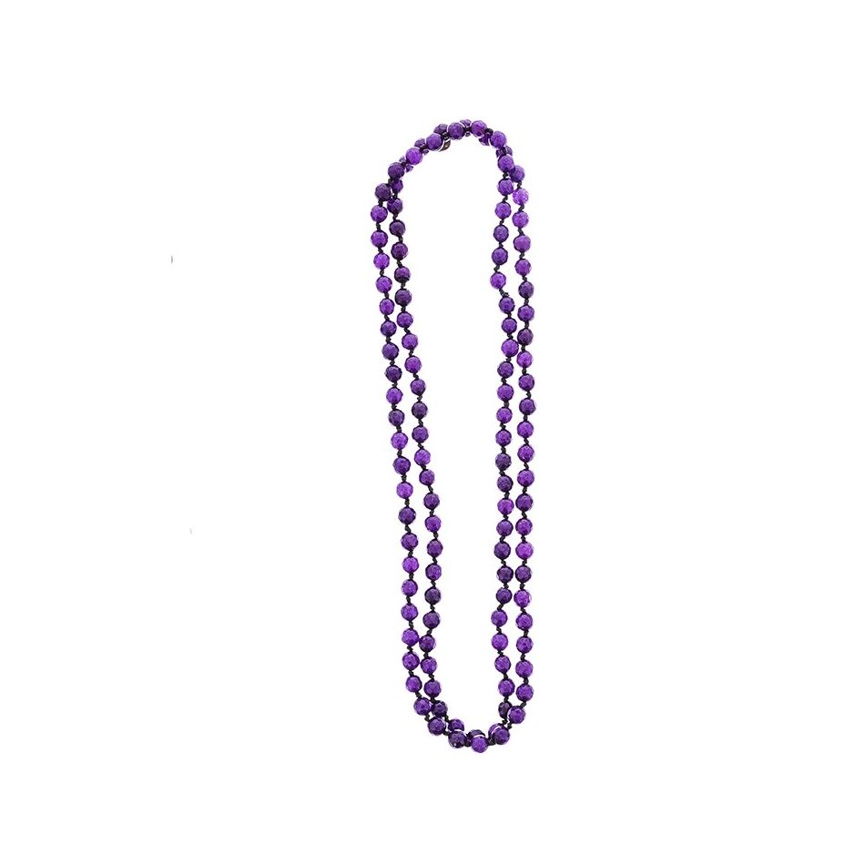 COLLAR LARGO PIEDRAS 1.2M*8MM