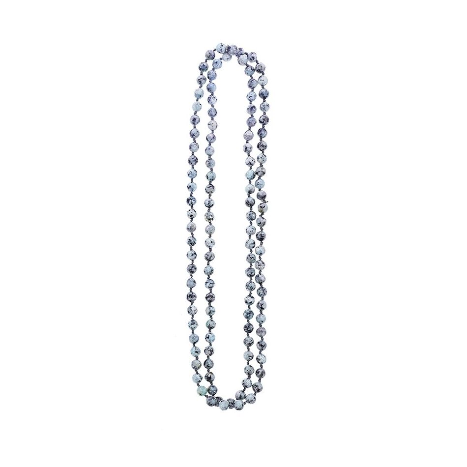 COLLAR LARGO PIEDRAS 1.2M*8MM