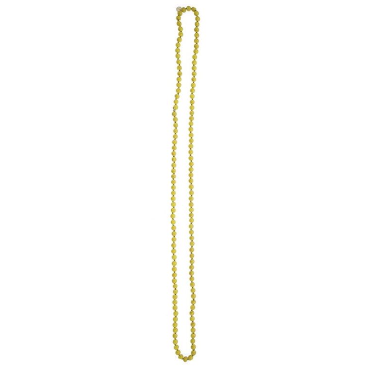 COLLAR LARGO BOLAS PIEDRA 1.2M*8MM 2