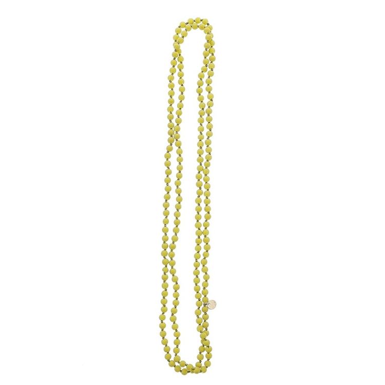 LONG STONE BALL NECKLACE 1.5M*6MM