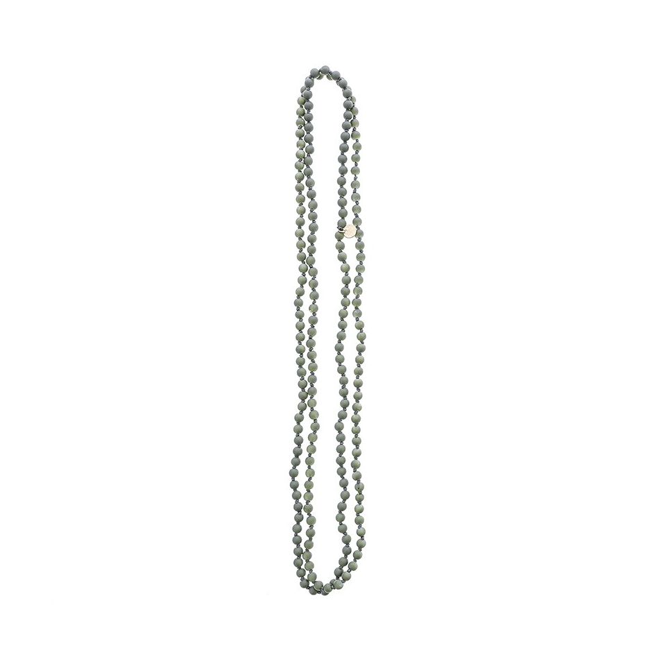 LONG STONE BALL NECKLACE 1.5M*6MM