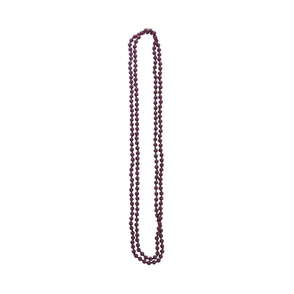 LONG STONE BALL NECKLACE 1.5M*6MM