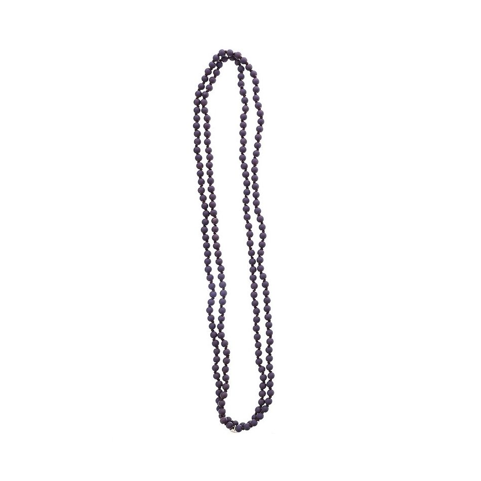 LONG STONE BALL NECKLACE 1.5M*6MM