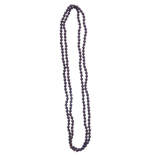 LONG STONE BALL NECKLACE 1.5M*6MM