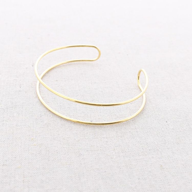 DOUBLE STRAP ADJUSTABLE STEEL ARM CUFF
