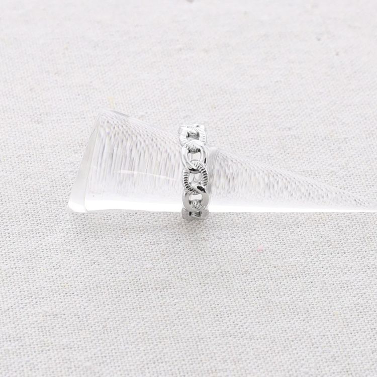 ANILLO ACERO ESLABONES