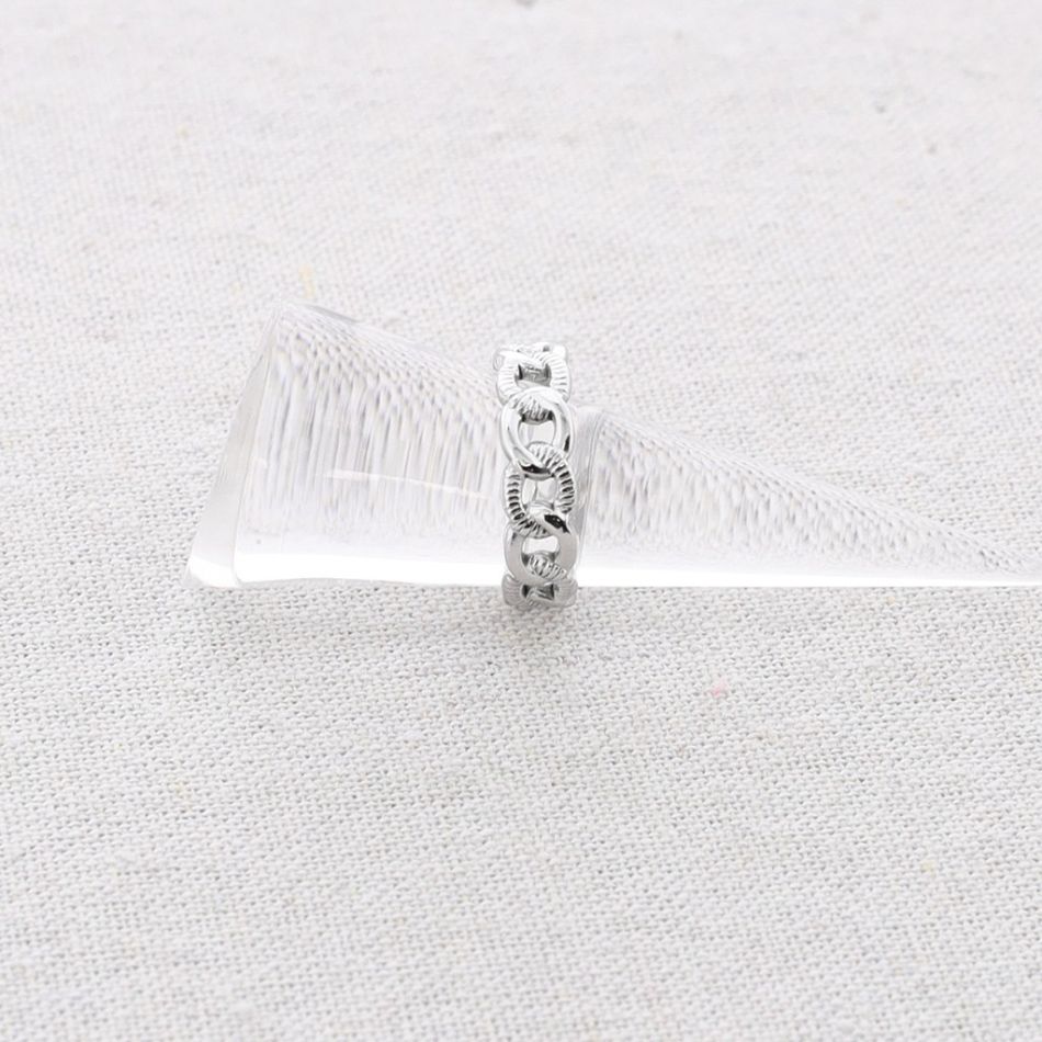 ANILLO ACERO ESLABONES