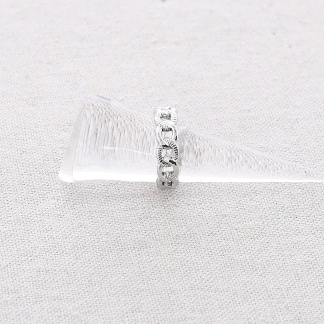 ANILLO ACERO ESLABONES