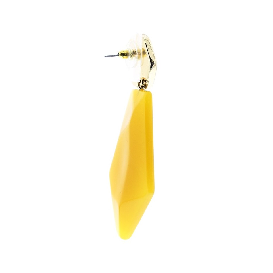 GEOMETRIC SHAPE PENDANT EARRINGS