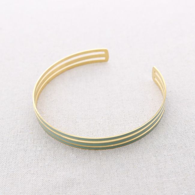 STEEL CHOKER THREE ENAMEL STRIPS