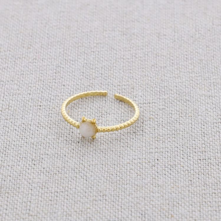 ANILLO ACERO PIEDRA