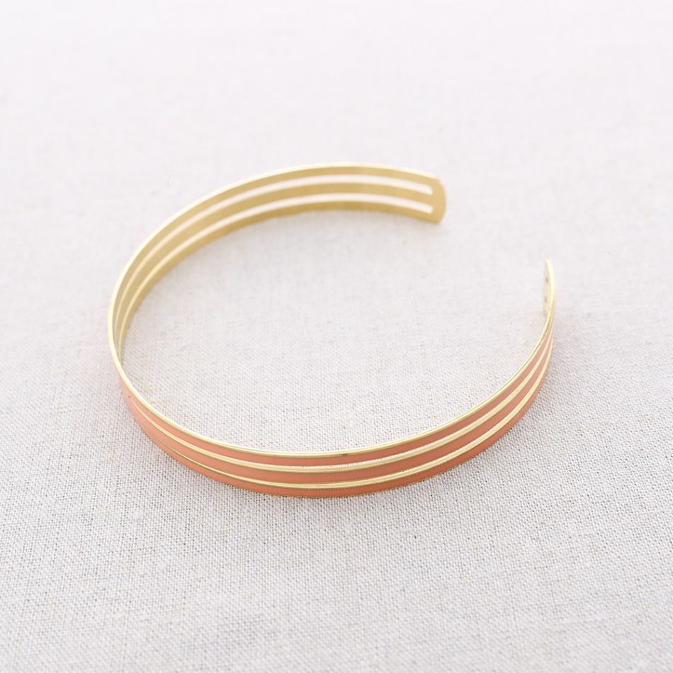 STEEL CHOKER THREE ENAMEL STRIPS