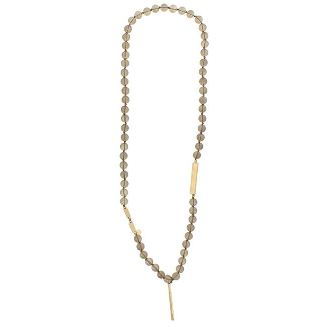 COLLAR LARGO COLGANTE BARRA METAL