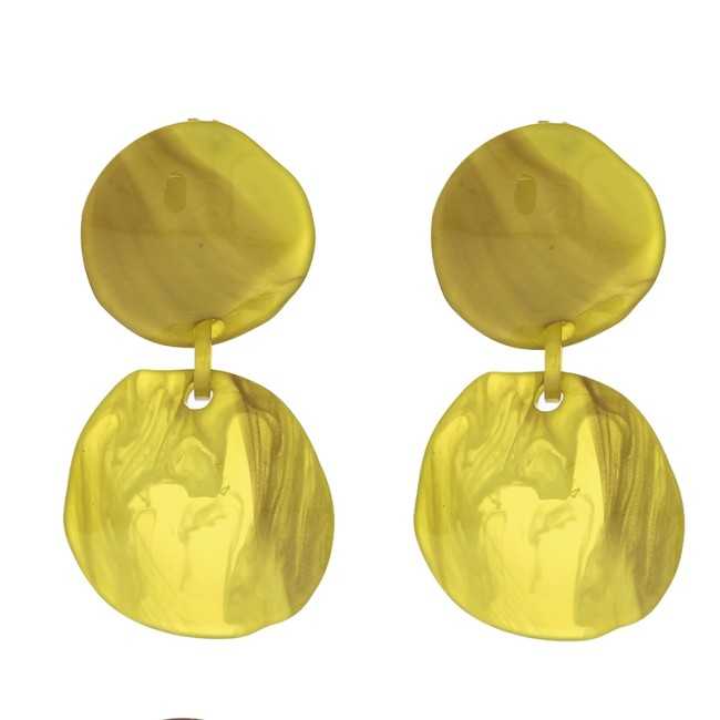 RESIN SHAPED EARRINGS