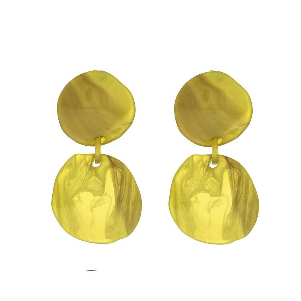 RESIN SHAPED EARRINGS