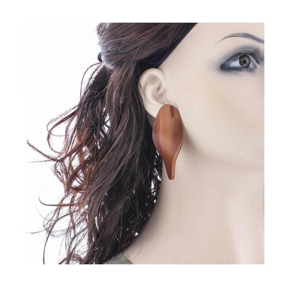 PENDIENTES ESPIRAL RESINA