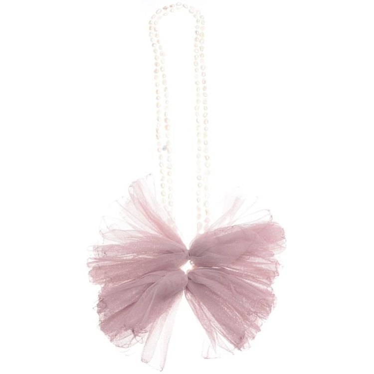 COLLAR LARGO/GARGANTILLA CINTURÓN FLOR PERLAS CULTIVADAS XL