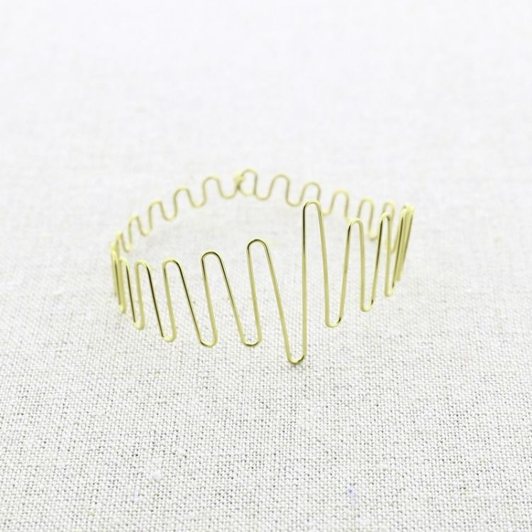 PULSERA ACERO ONDAS SEMIRRÍGIDA 2
