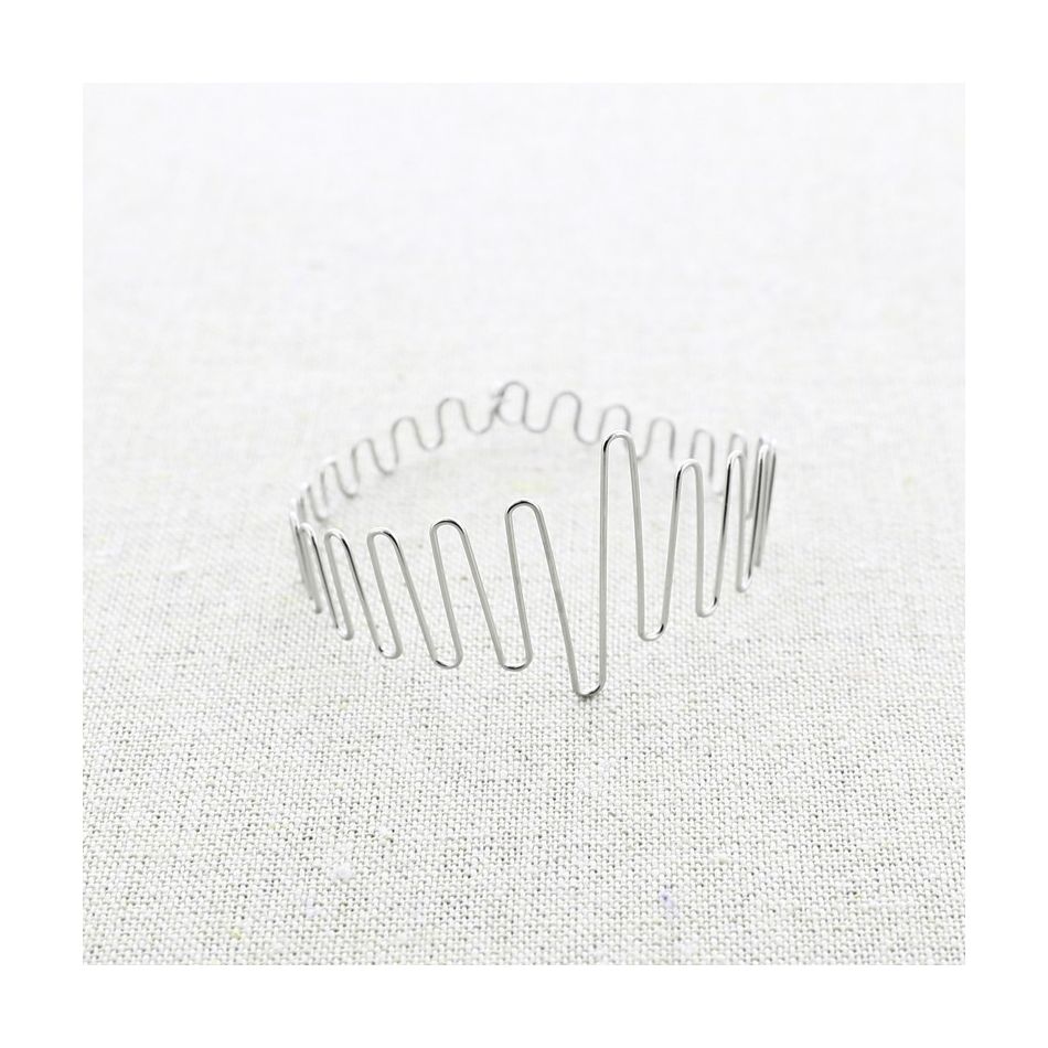 SEMI-RIGID WAVES STEEL BRACELET