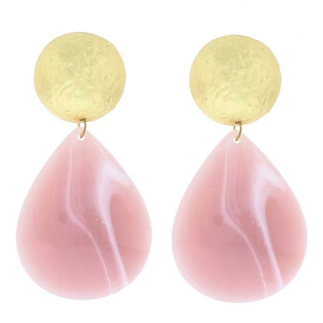 RESIN DROP EARRINGS