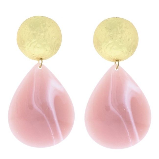 PENDIENTES GOTA RESINA