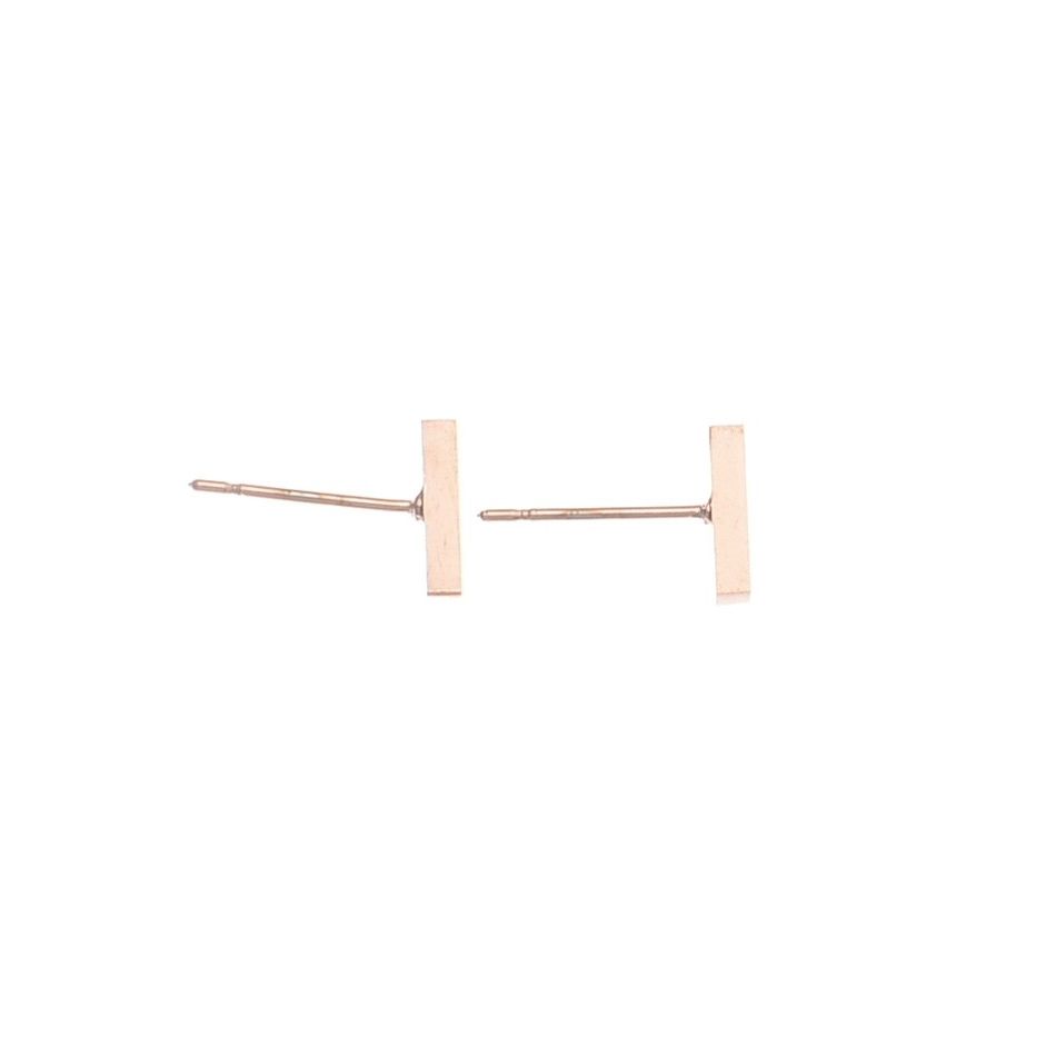 PENDIENTES ACERO BARRITA
