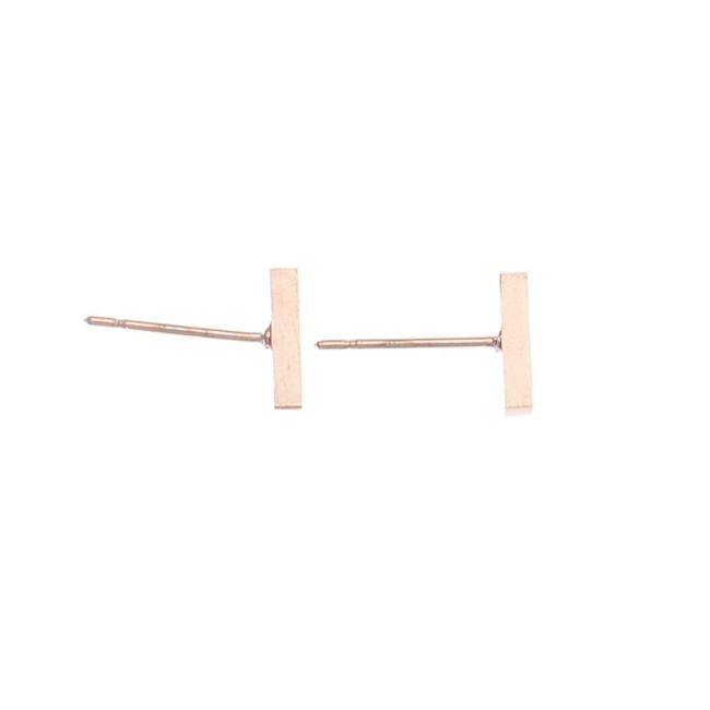 STEEL BAR EARRINGS
