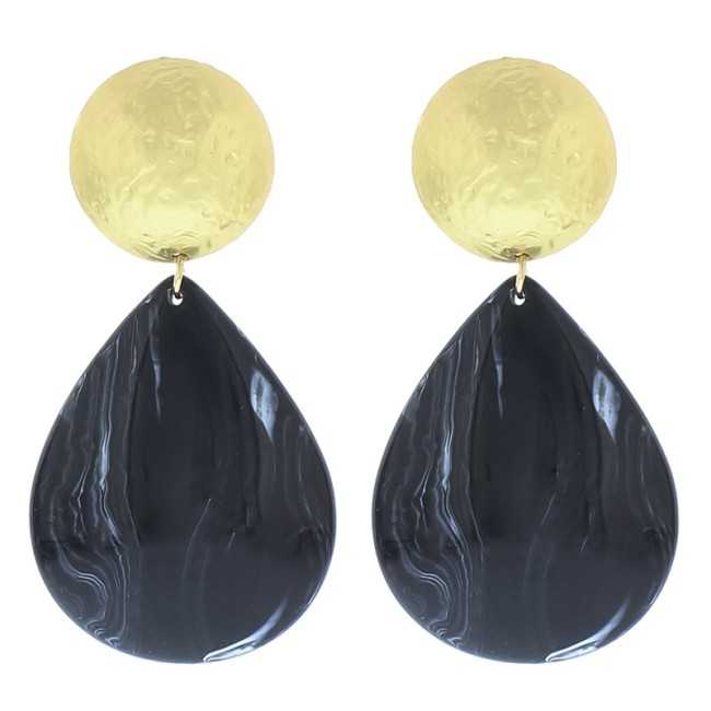 RESIN DROP EARRINGS