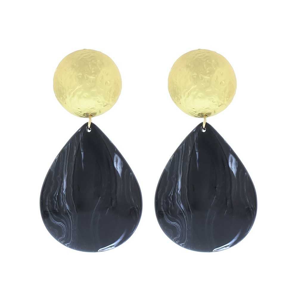 RESIN DROP EARRINGS