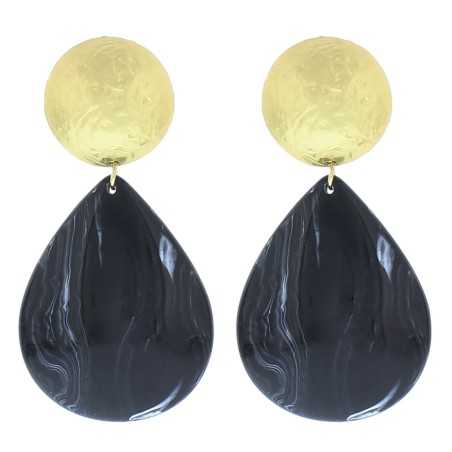 RESIN DROP EARRINGS