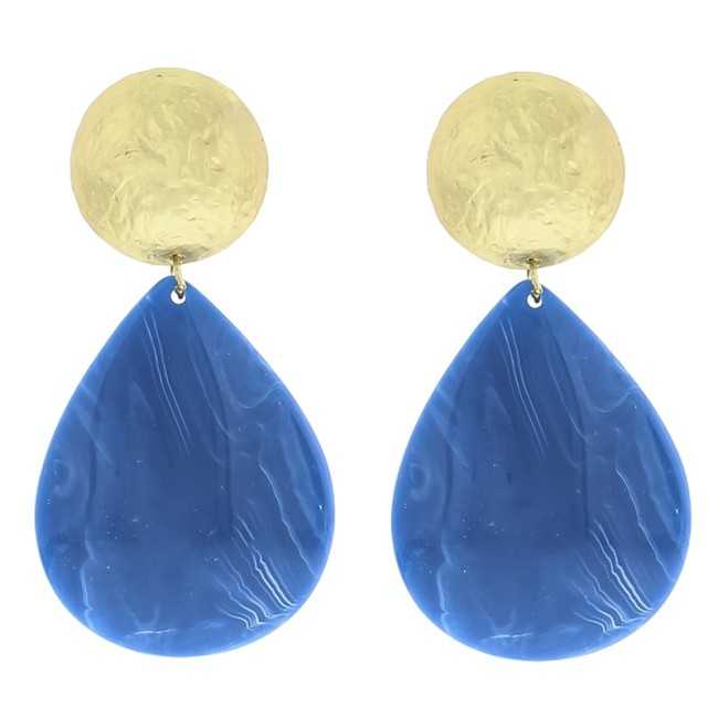 RESIN DROP EARRINGS