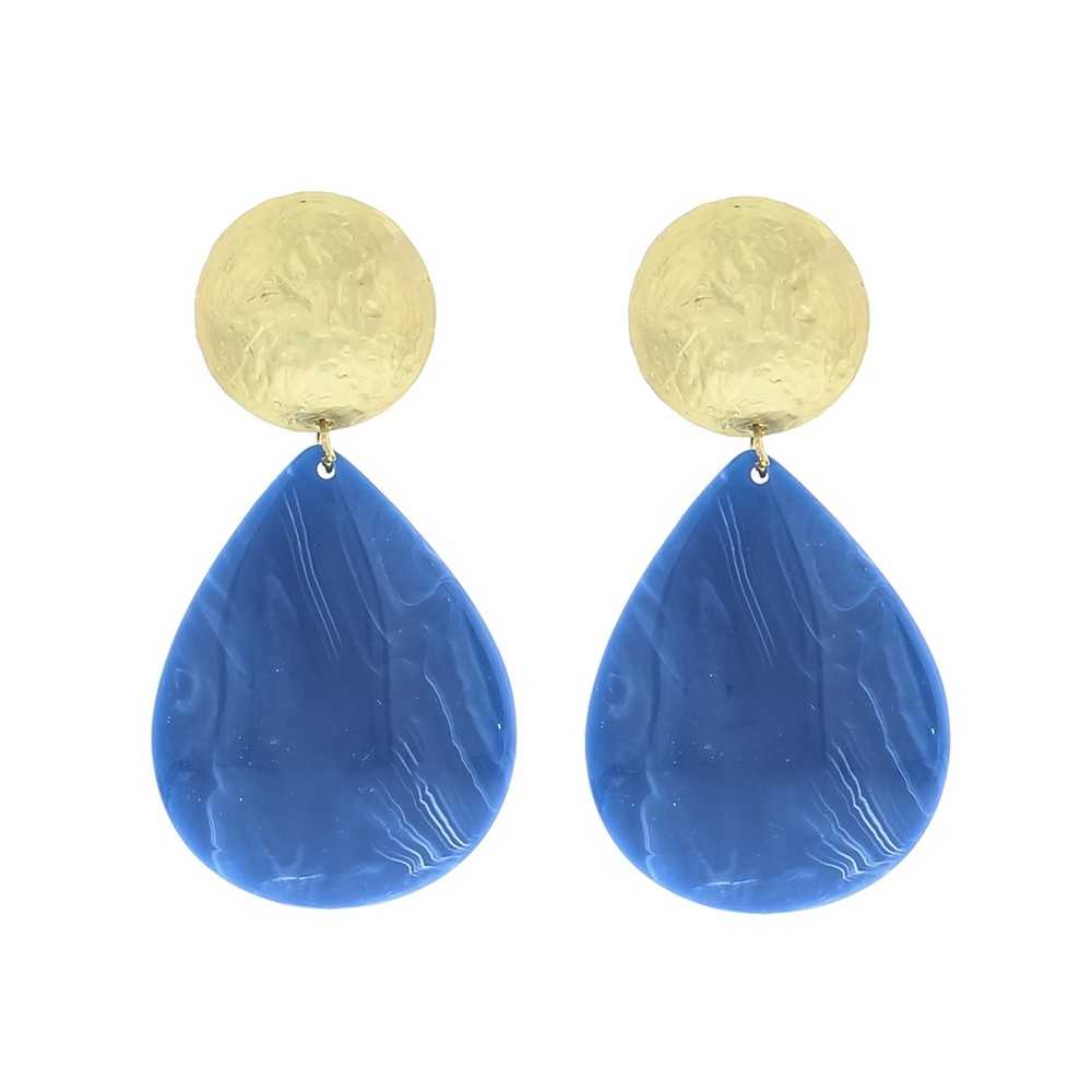 RESIN DROP EARRINGS